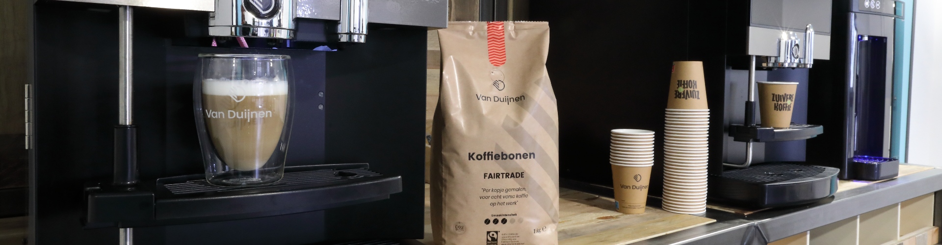 koffiemachines met koffiebonenzak